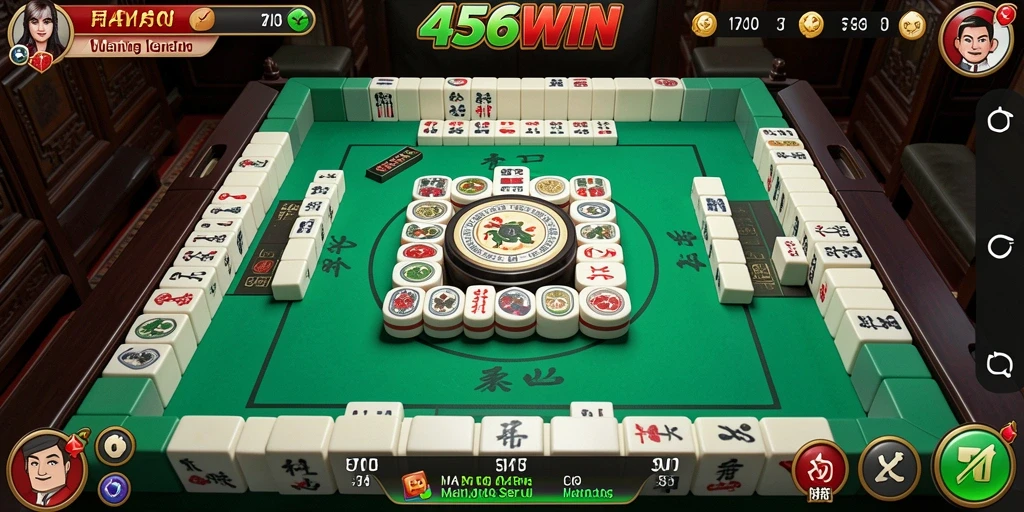 Tampilan gameplay Mahjong yang menarik dan seru di 456WIN.