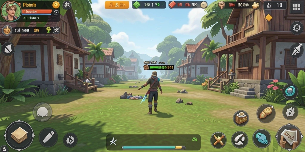 Screenshot utama 73K menampilkan gameplay yang seru dan interaktif.