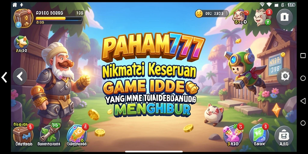 Tampilan menarik dari gameplay <strong>PAHAM777</strong> menunjukkan aksi Idle yang seru.