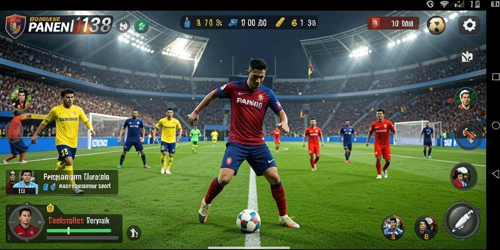 Tampilan gameplay seru dari PANEN138 dengan aksi olahraga yang mendebarkan.