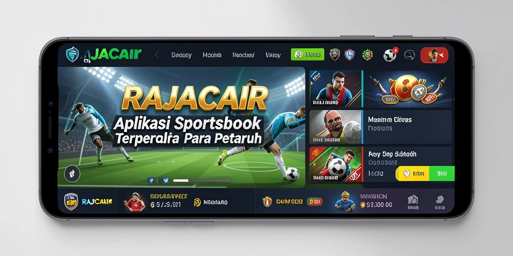 Tampilan gameplay RAJACAIR menampilkan taruhan olahraga yang menarik.