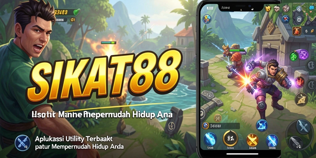 Antarmuka SIKAT88 yang intuitif dan menarik.