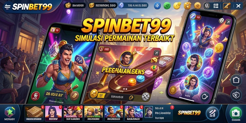 Tampilan gameplay SPINBET99 yang mendebarkan dan penuh tantangan.